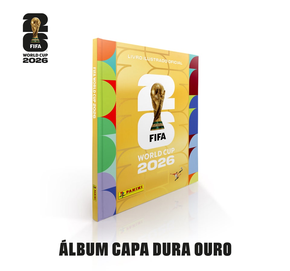 Copa Do Mundo 2026 - Álbum Capa Dura Ouro
